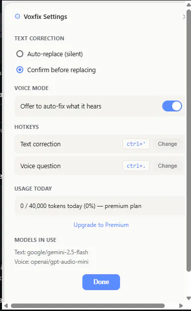 Voxfix.app gallery image