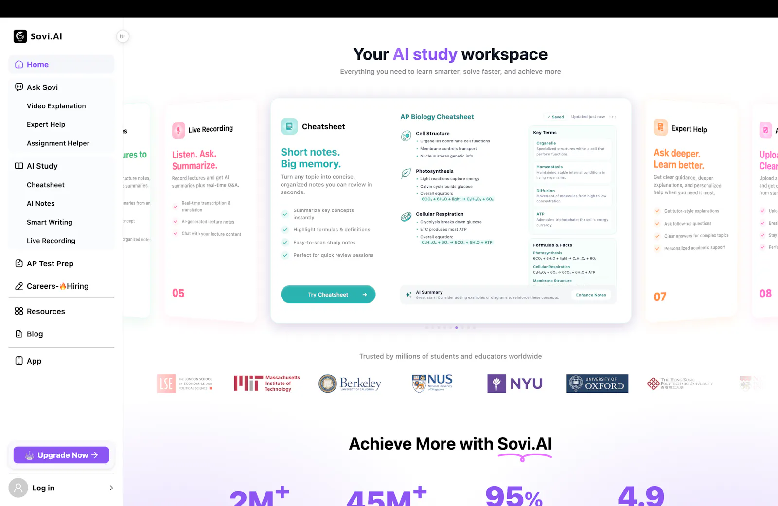 Sovi Web screenshot 2