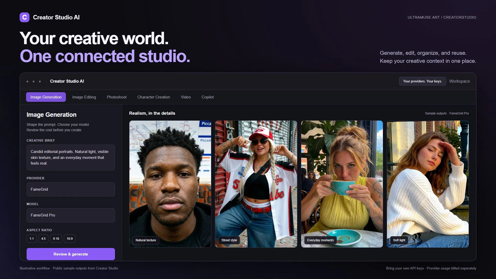 Creator Studio AI gallery image