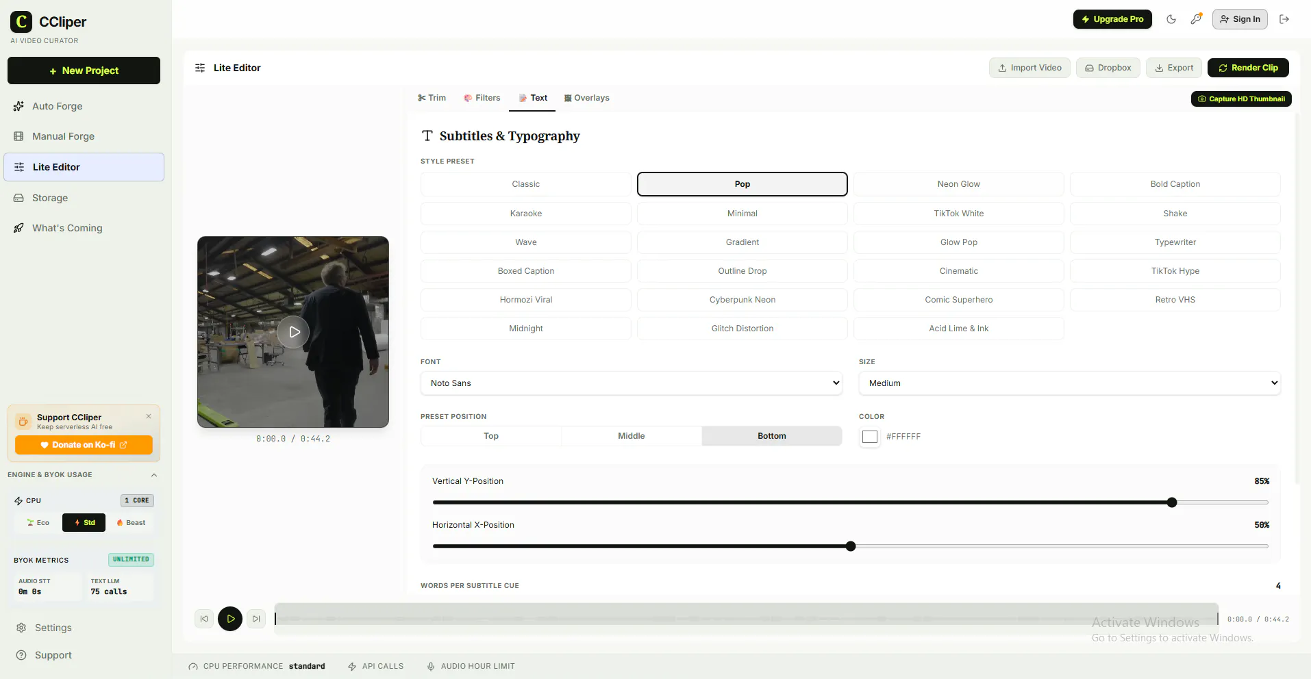 CCliper gallery image