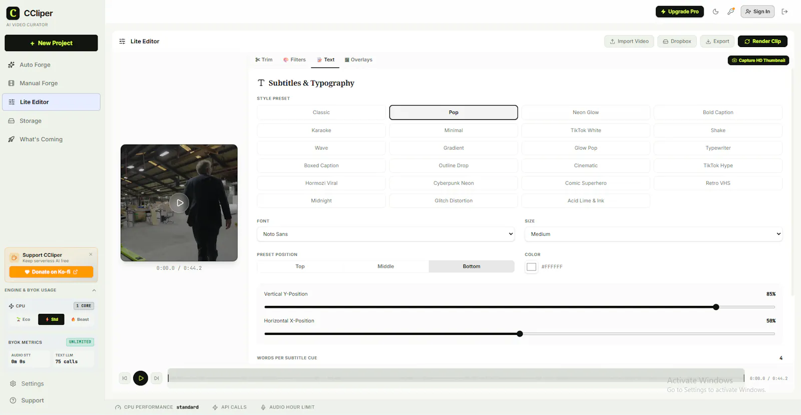 CCliper screenshot 4