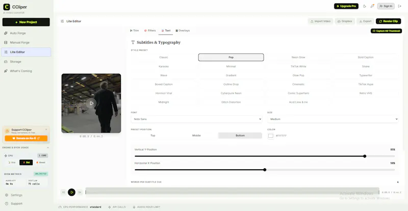 CCliper screenshot 4