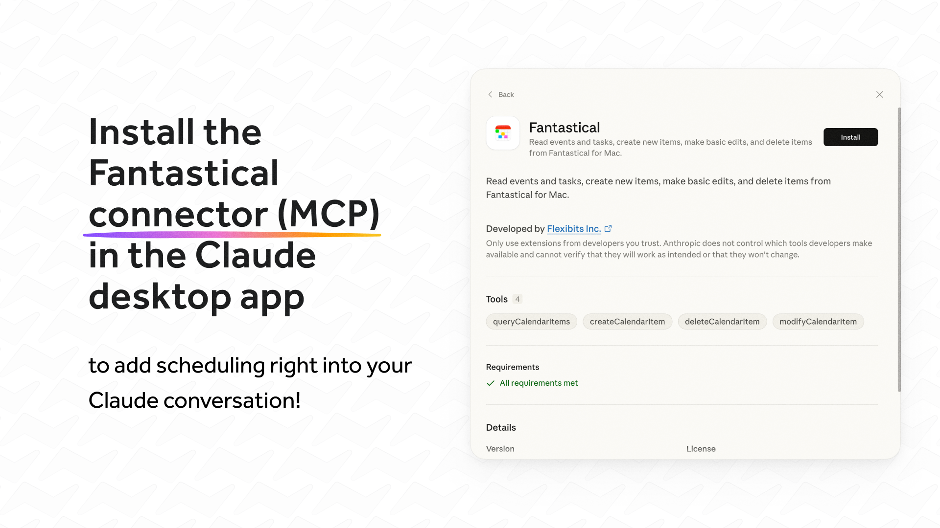 Fantastical MCP for Mac gallery image