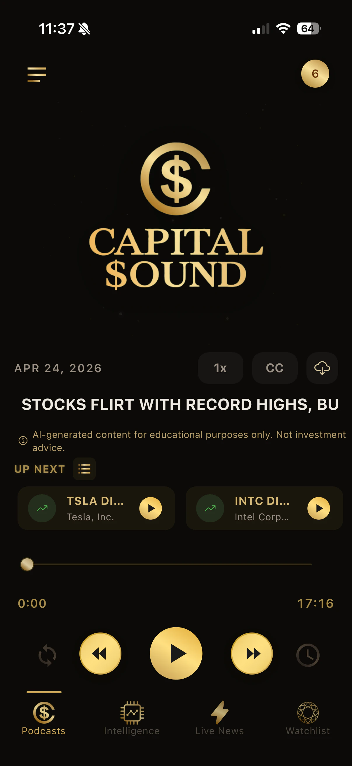Capital Sound screenshot 1