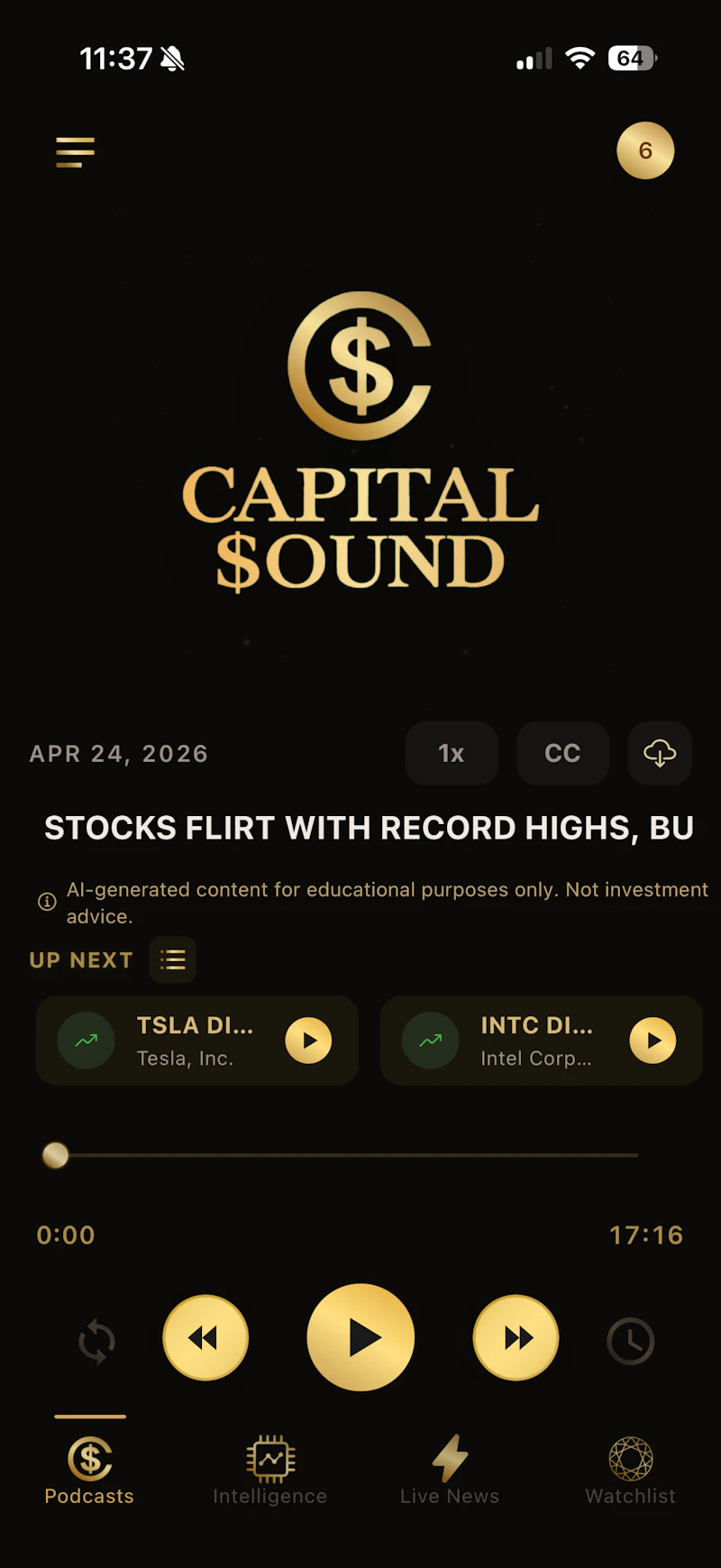 Capital Sound screenshot 2