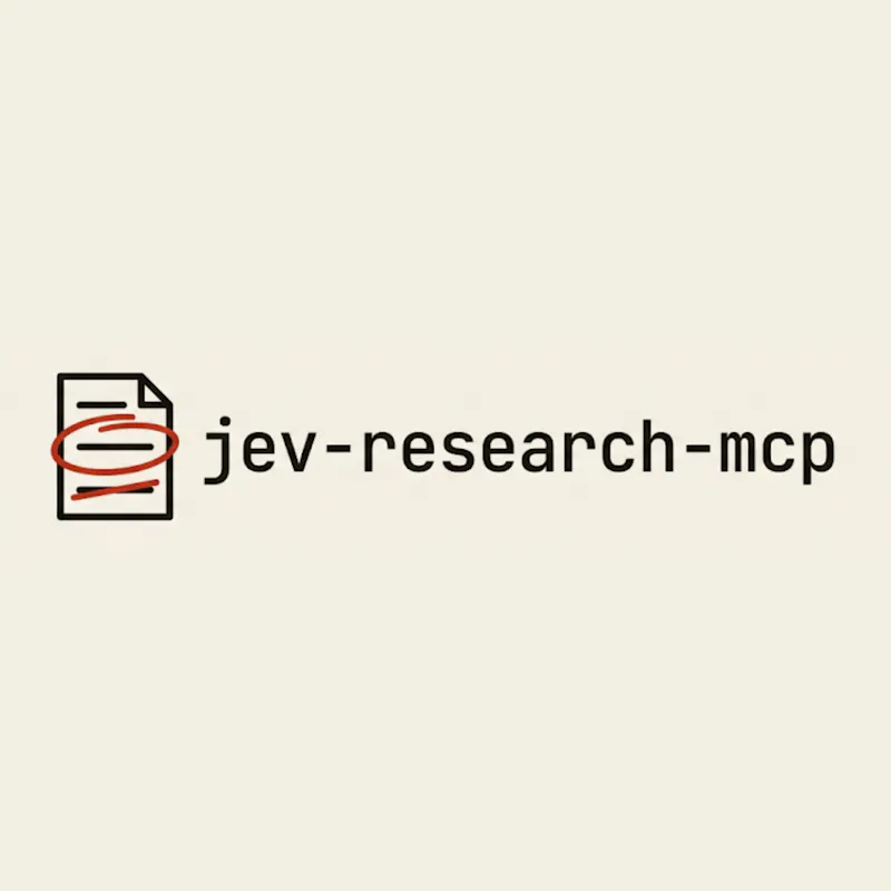 jev-research-mcp screenshot 2