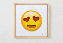 Emoji Oil Paintings Image