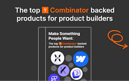 Top YC companies for product builders media 2