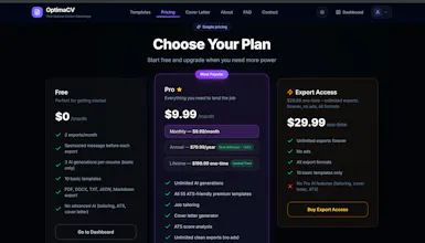 OptimaCV gallery image