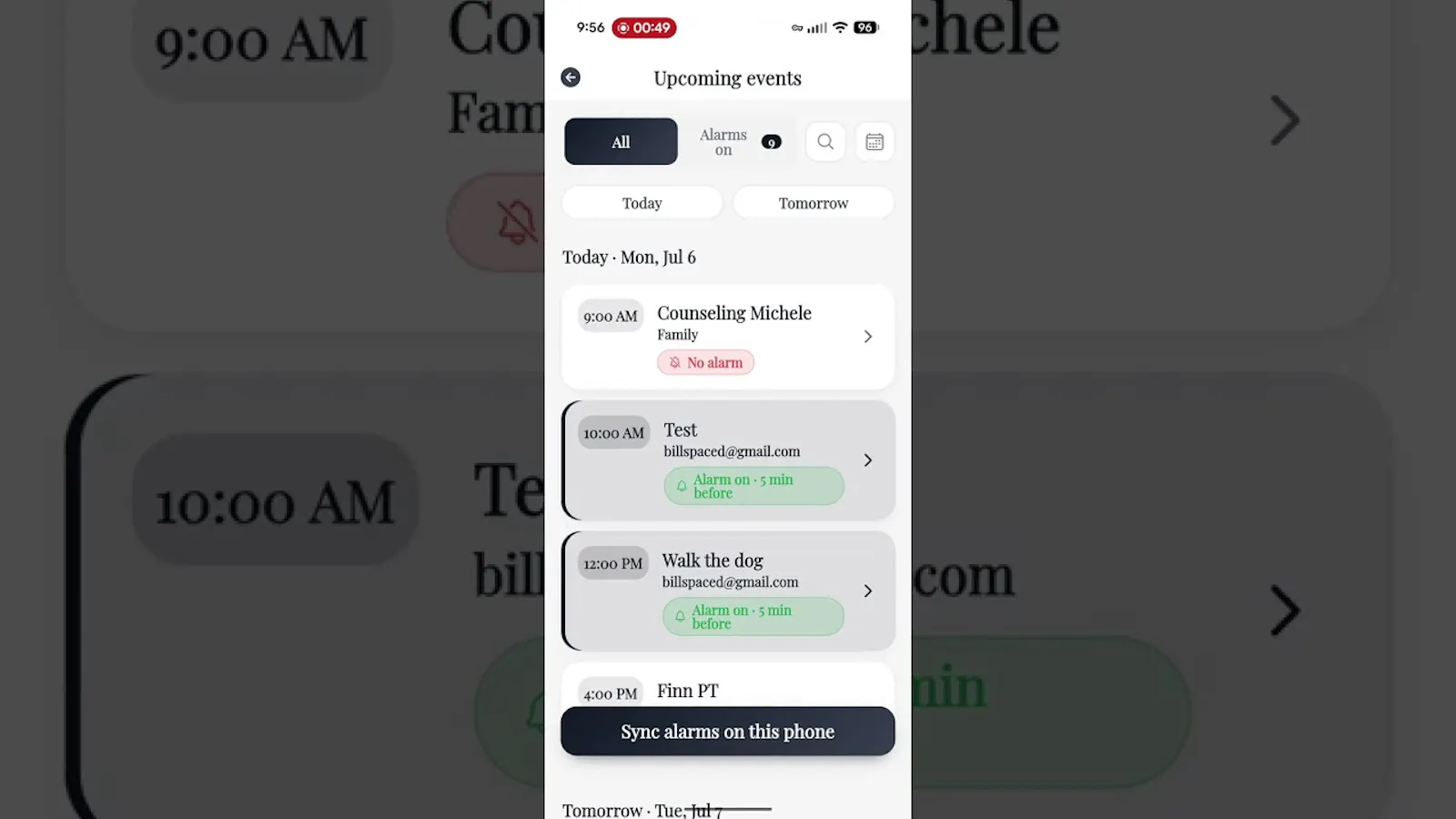 Never Miss Meetings screenshot 1 (video preview)