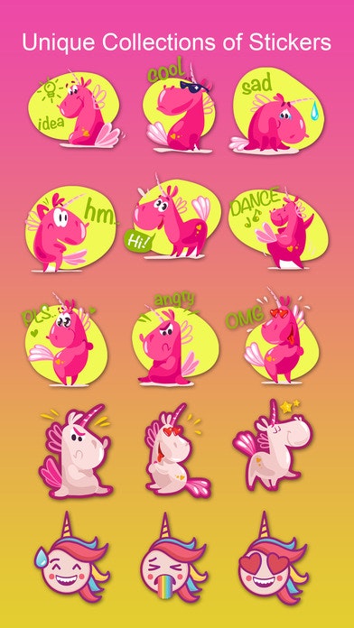 Unicorn Amazing Stickers gallery image