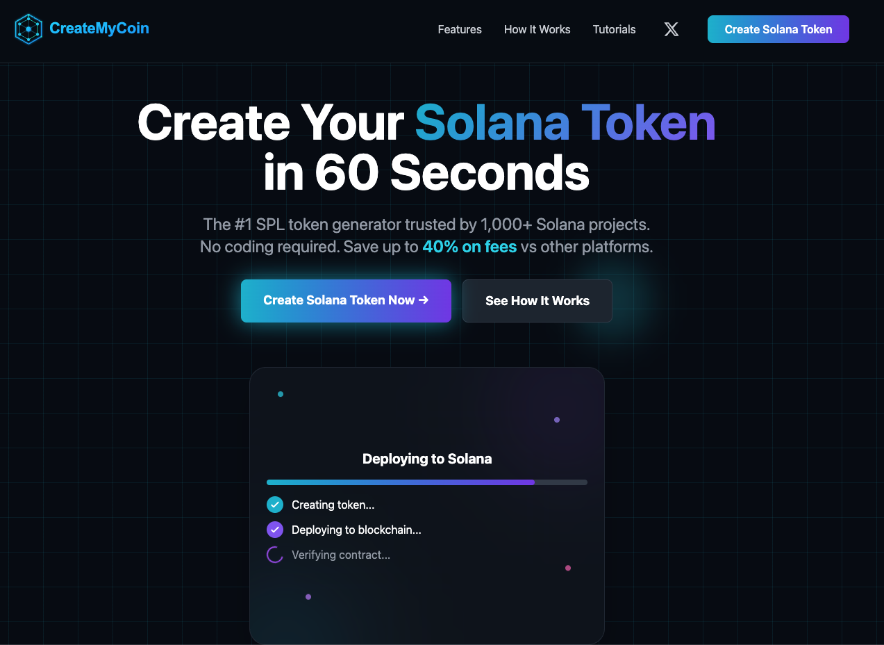 CreateMyCoin.app gallery image
