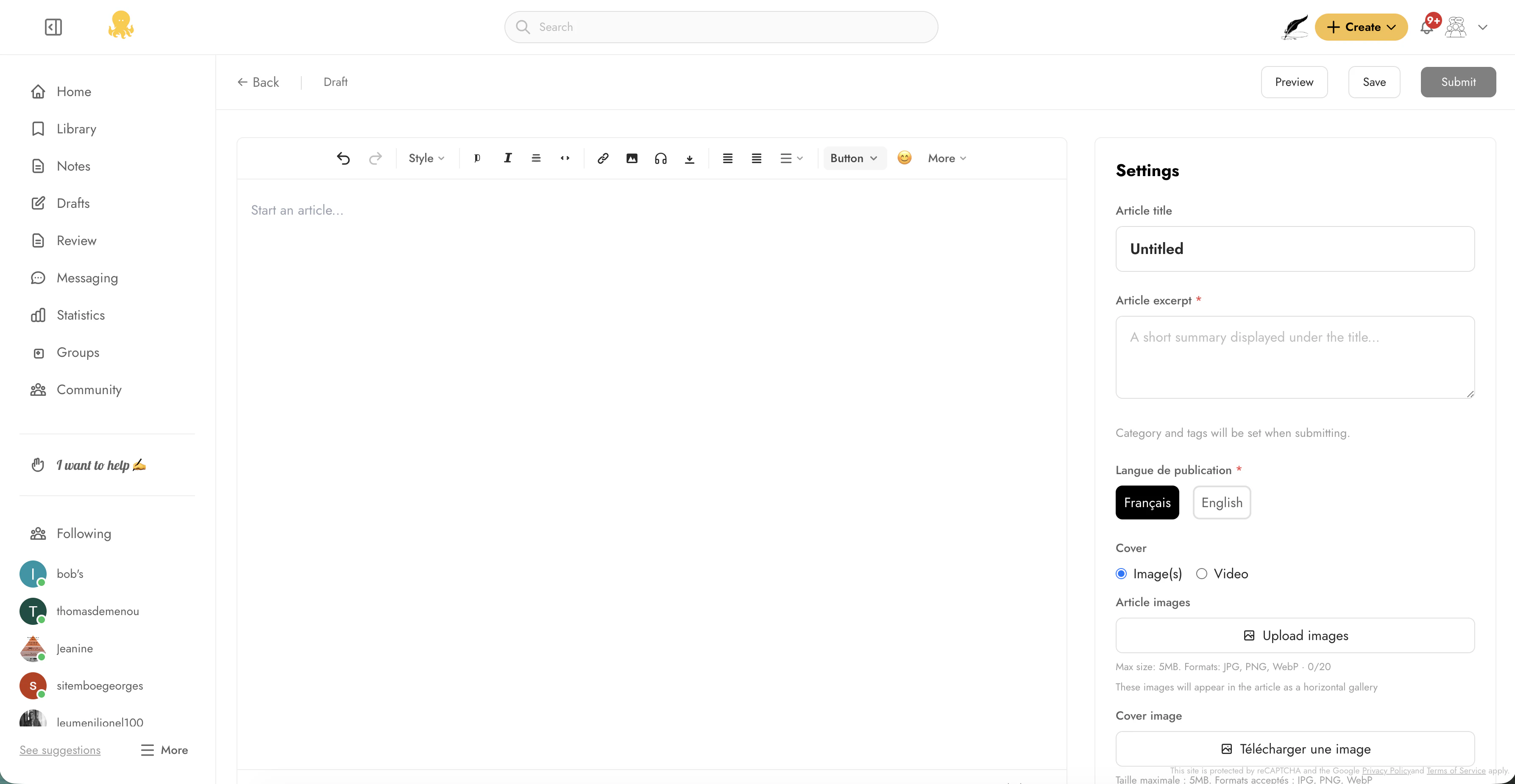 Kimi stories 대표 미리보기