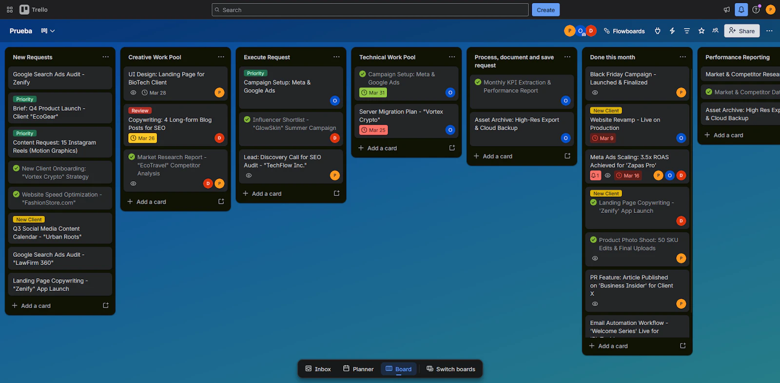 Flowboards screenshot 2