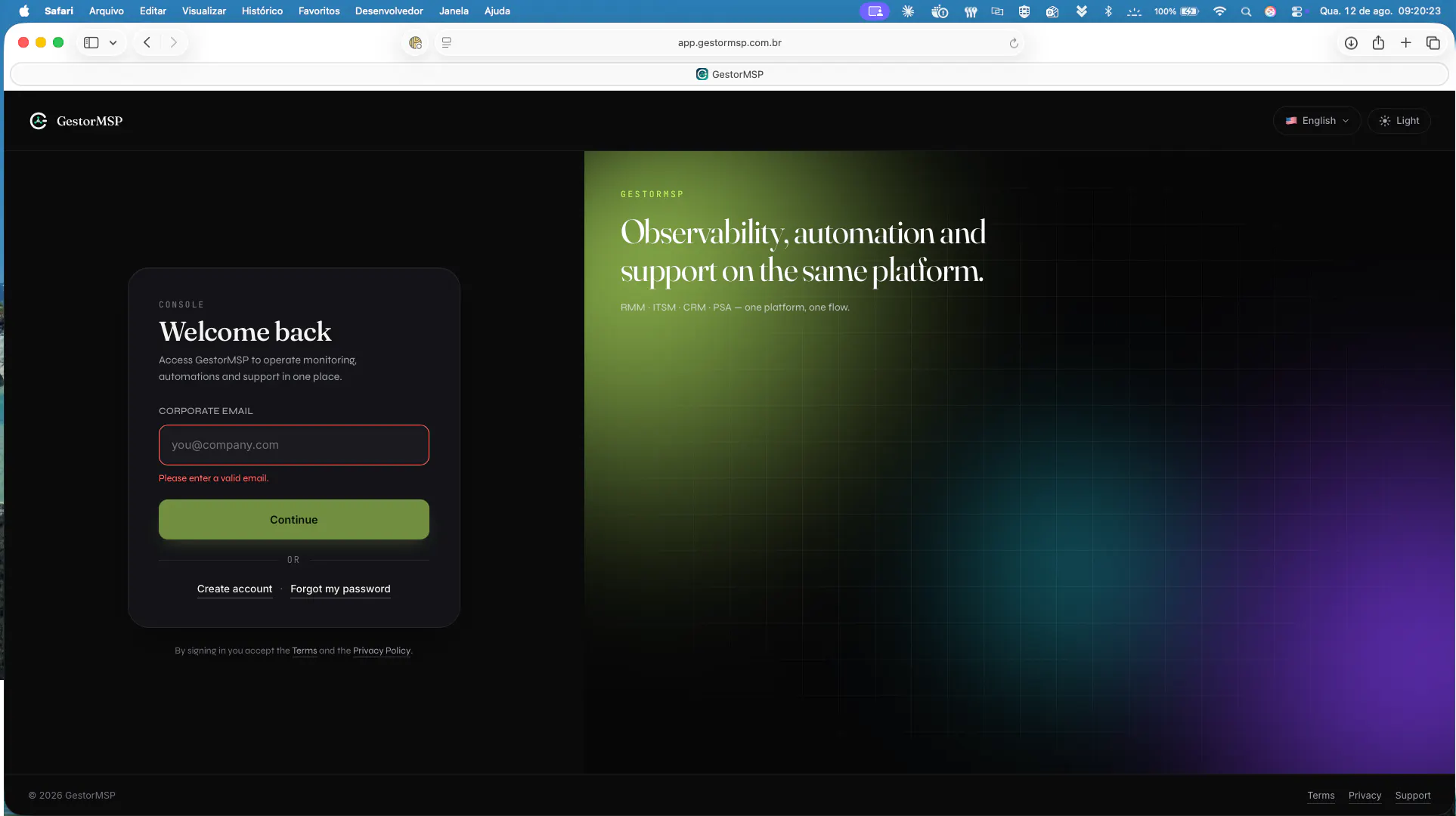 GestorMSP 截图 1