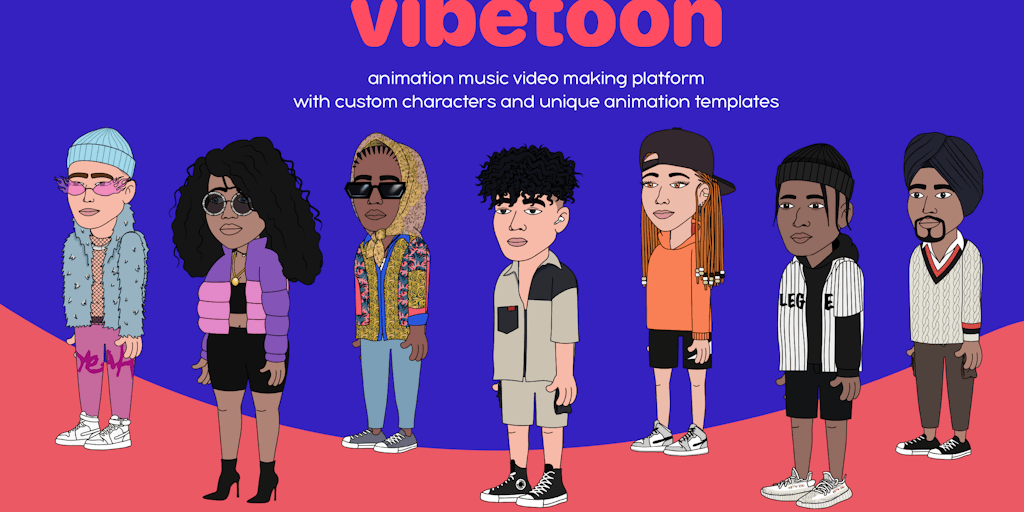 Vibetoon - Animation music video making platform with custom characters | Product Hunt