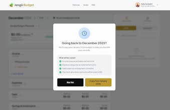 JengōBudget, simple zero-based budgeting gallery image