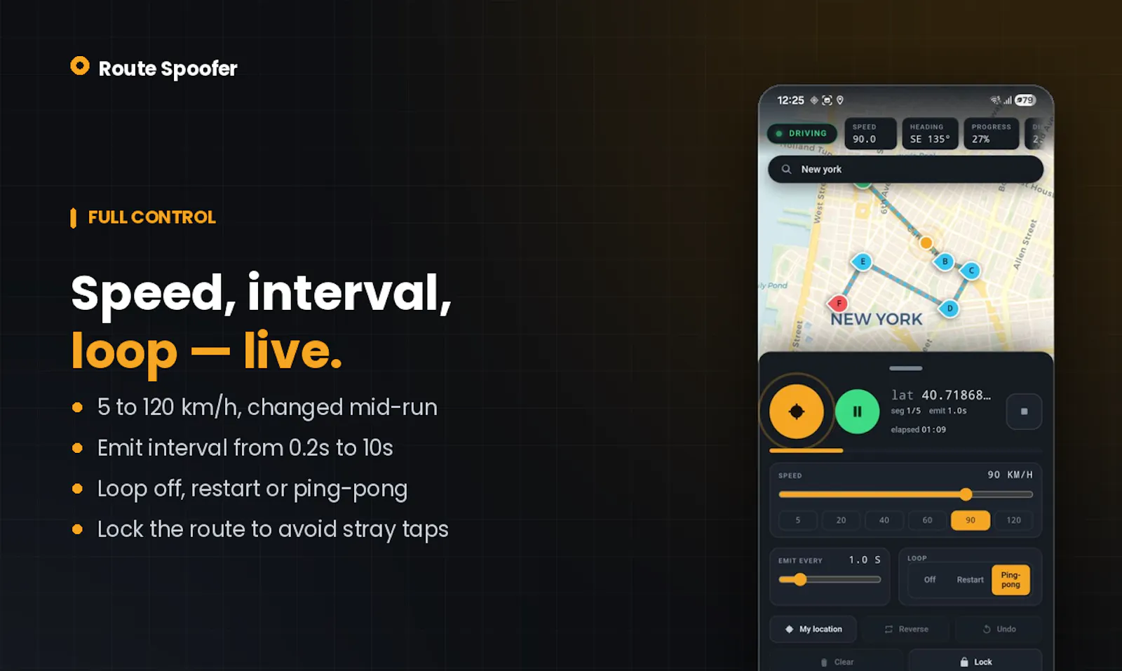 Route Spoofer screenshot 4