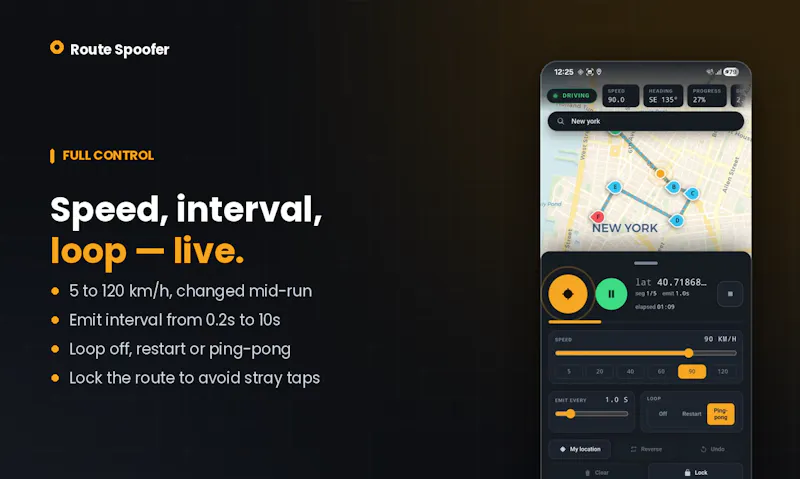 Route Spoofer screenshot 4
