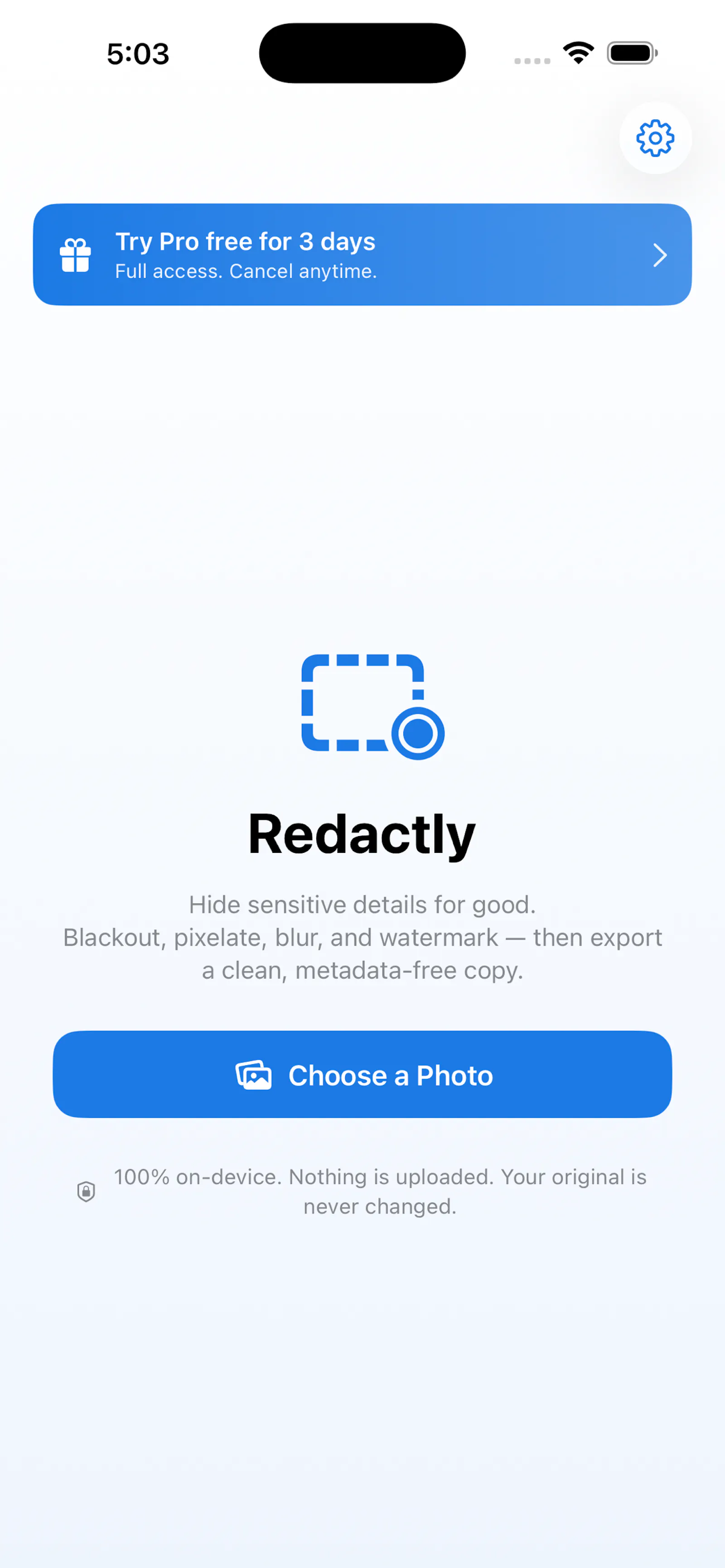 Redactly: Redact & Blur screenshot 3