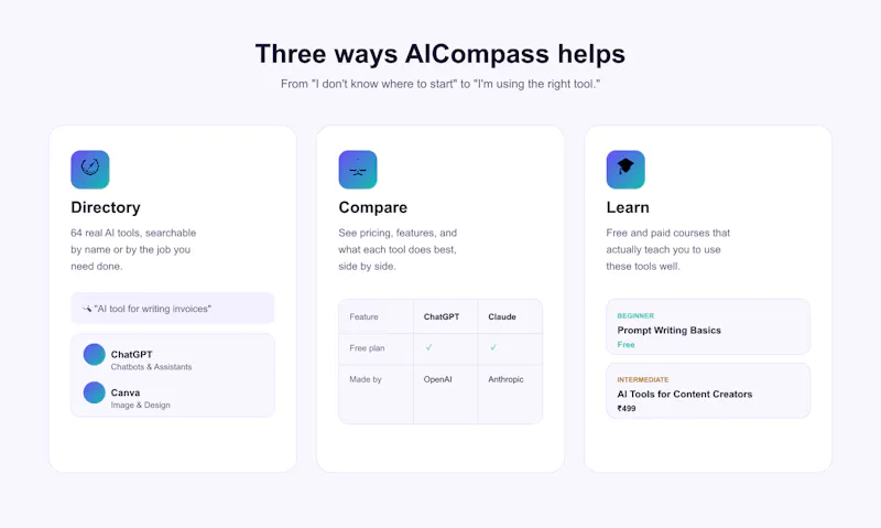 AICompass screenshot 2