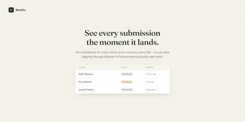 Manilla screenshot 4