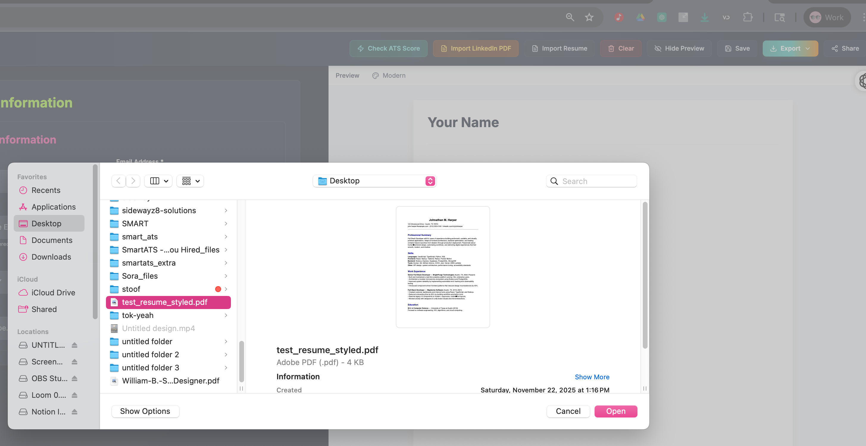 Smart ATS Resume gallery image