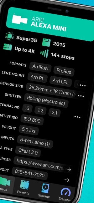 Cameras + Formats gallery image