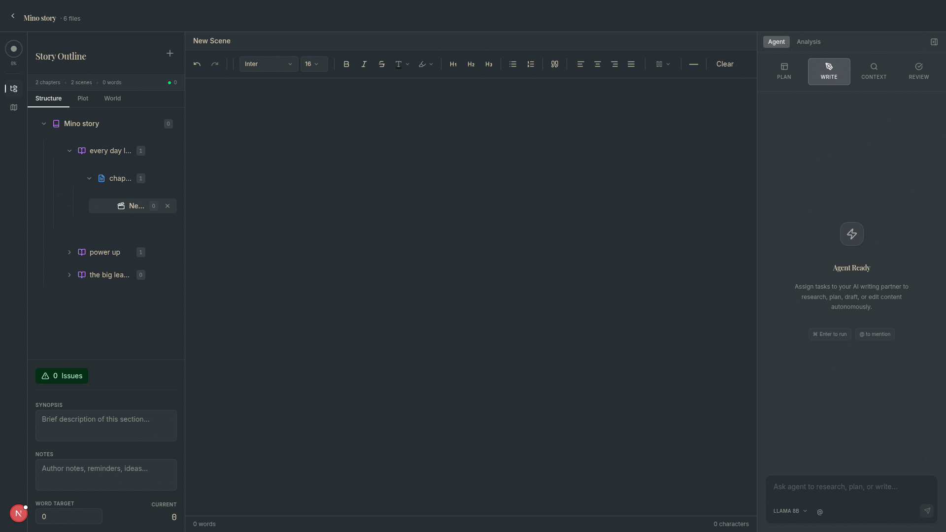 minotauris agentic editor for writers gallery image