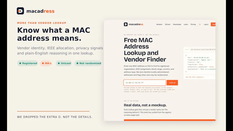 macadress screenshot 1 (video preview)