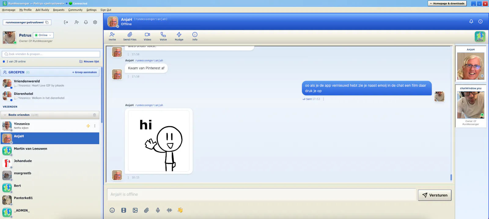 RunMessenger screenshot 5
