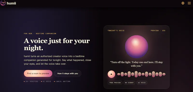 Humii App screenshot 1