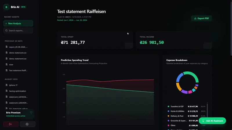 Brio AI screenshot 2
