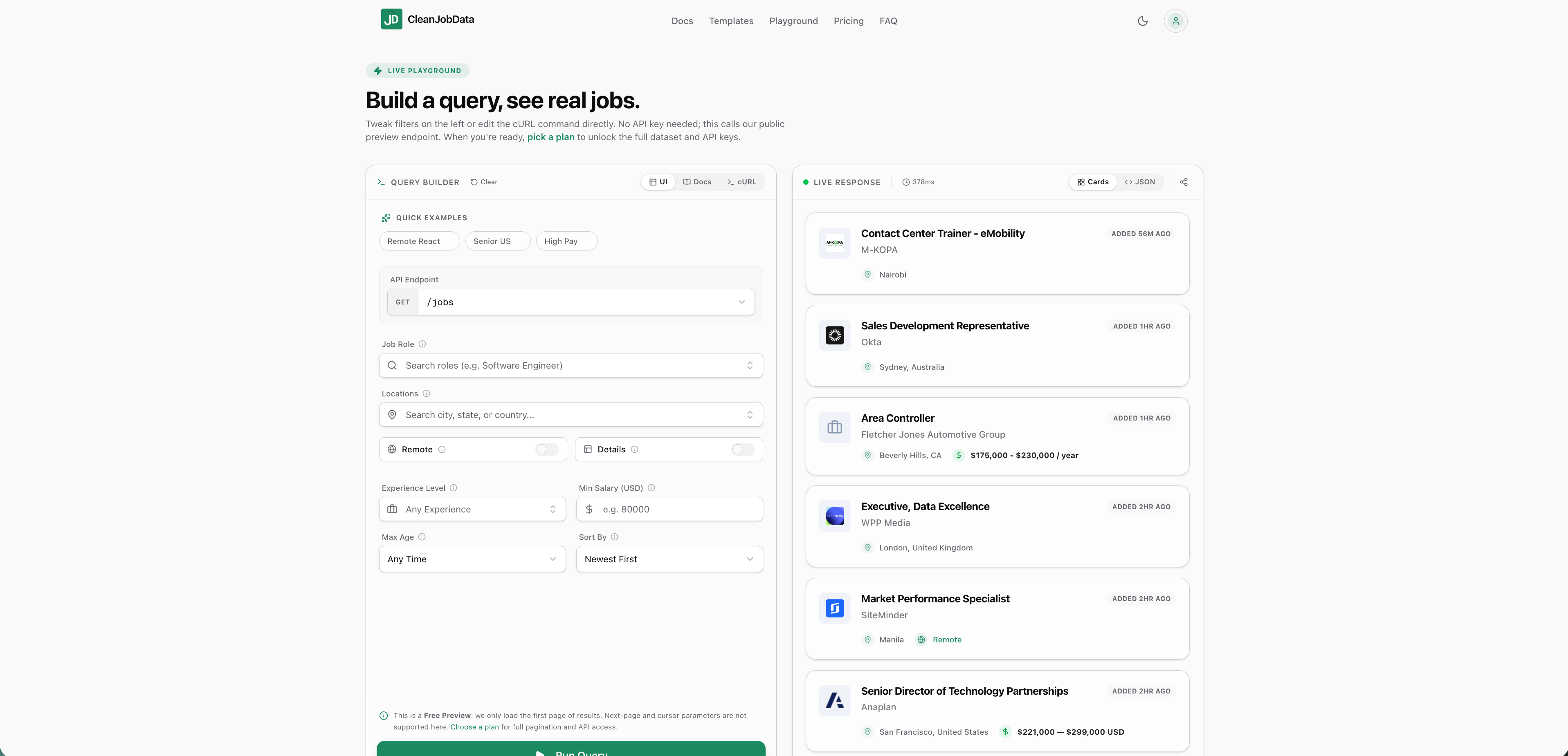 CleanJobData gallery image