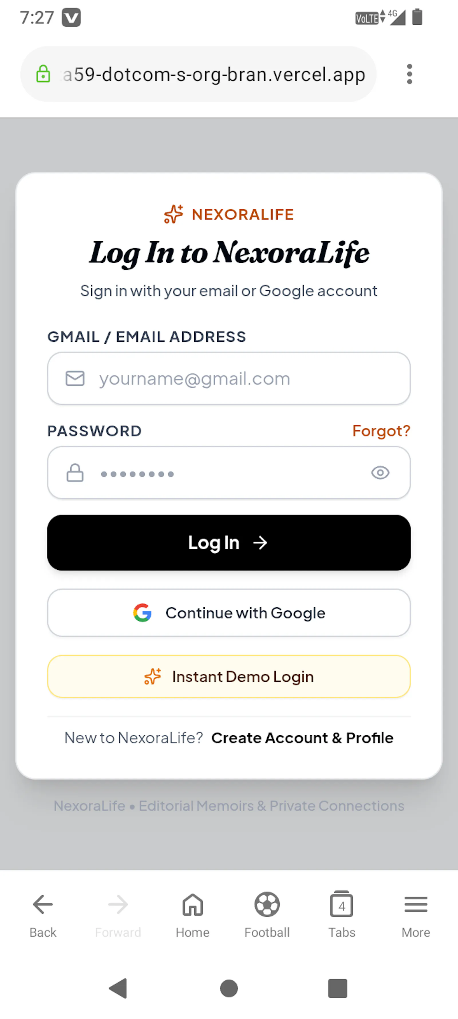 NexoraLife screenshot 1