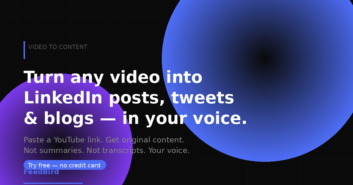 FeedBird 2.0 gallery image
