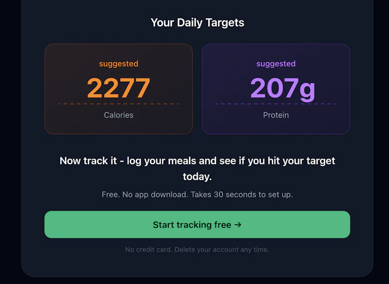 FitLog screenshot 2