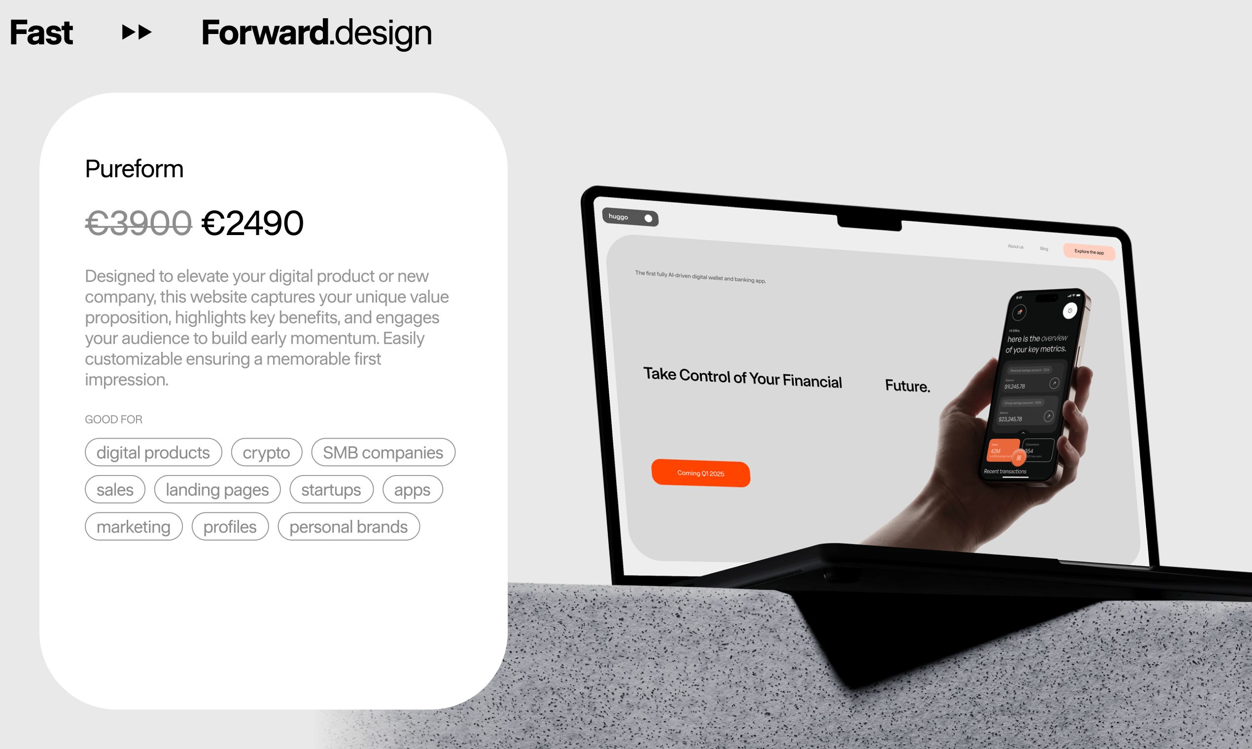 FastForward.design - Премиум веб -сайт в дни, без посторонней цены. медиа 7