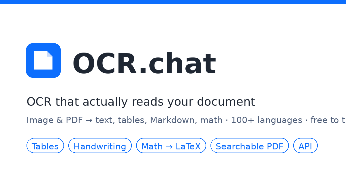 OCR.chat gallery image
