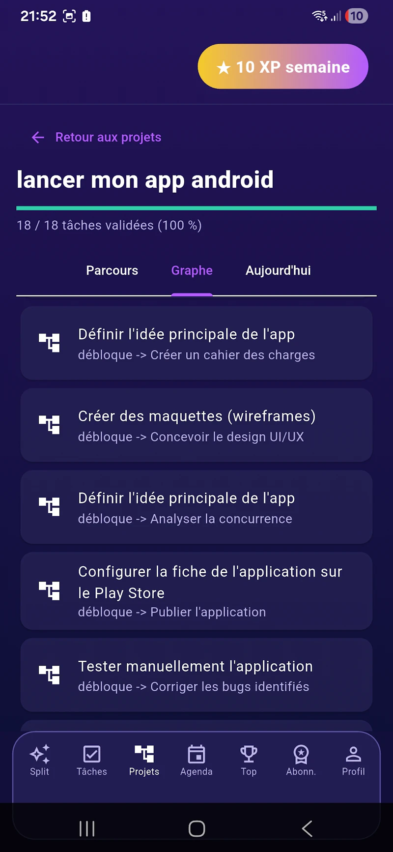 TaskQuest screenshot 2