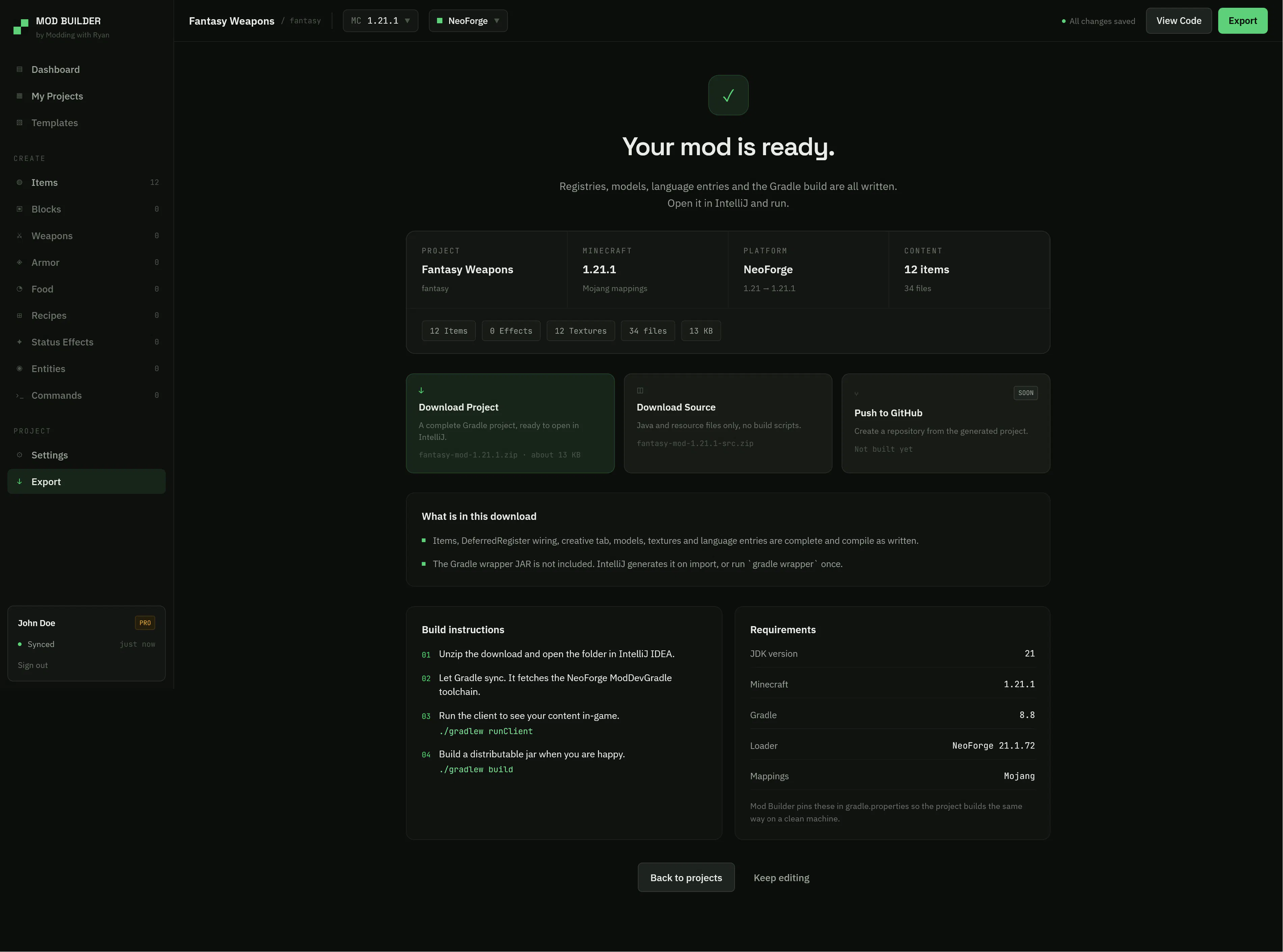 Mod Builder gallery image