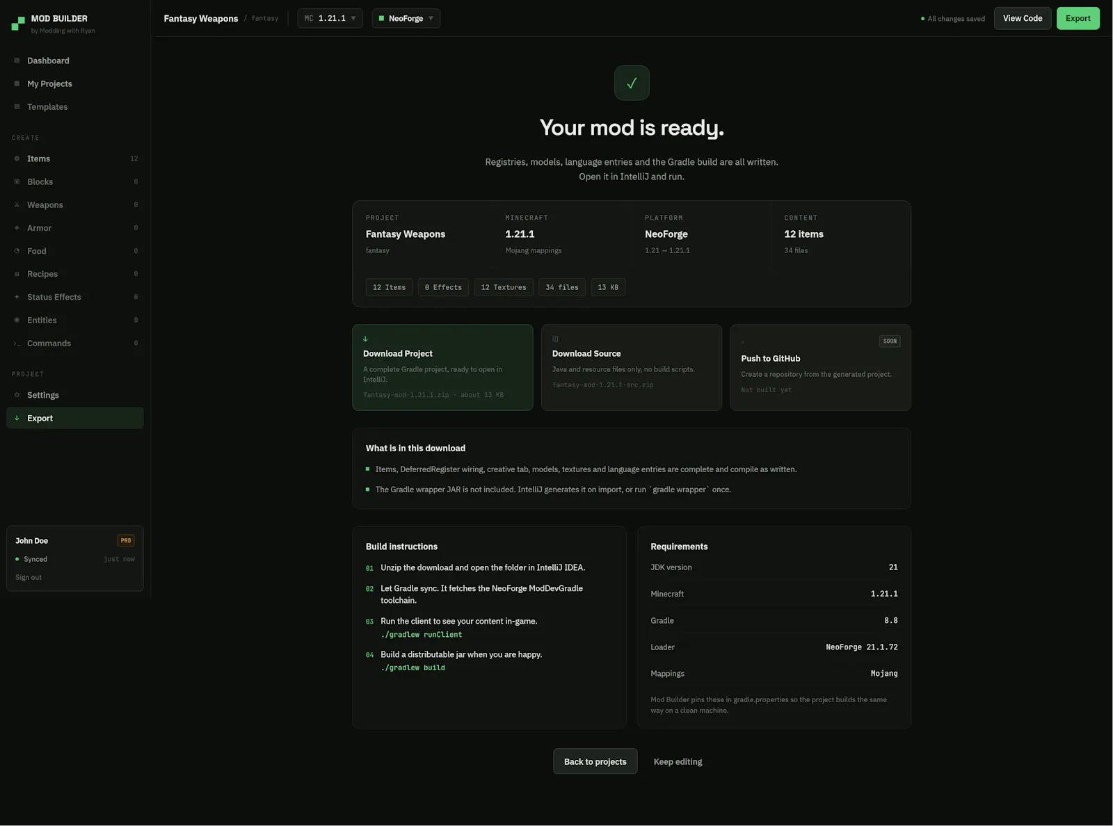 Mod Builder screenshot 5