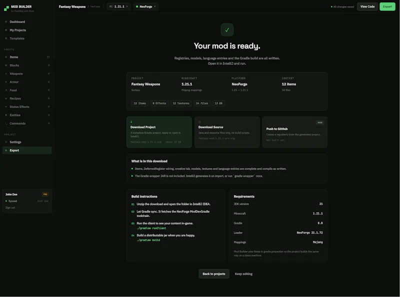 Mod Builder screenshot 5