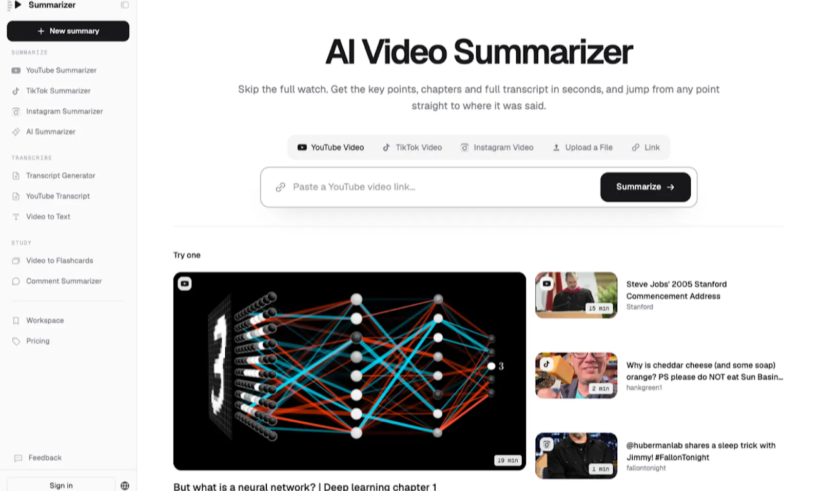 summarizer.video screenshot 5