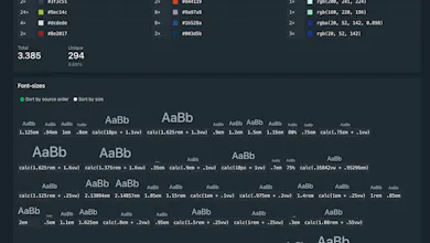 Project Wallace - CSS analytics gallery image