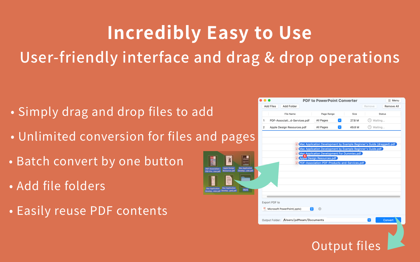 PDF batch veloce a powerpoint - Miglior pdf a ppt, convertitore di uffici media 2