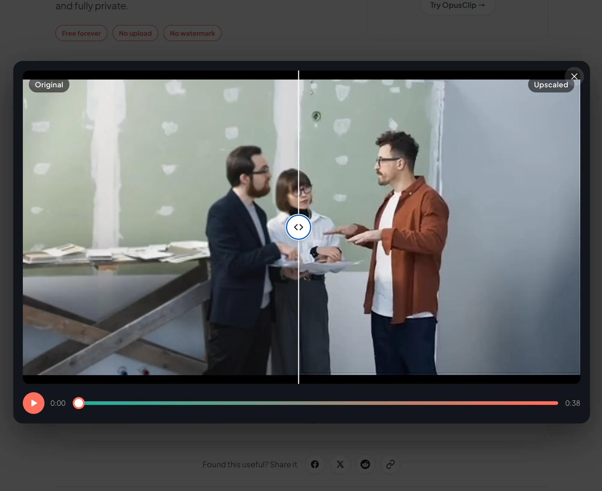 SquishyFile Video Upscaler gallery image
