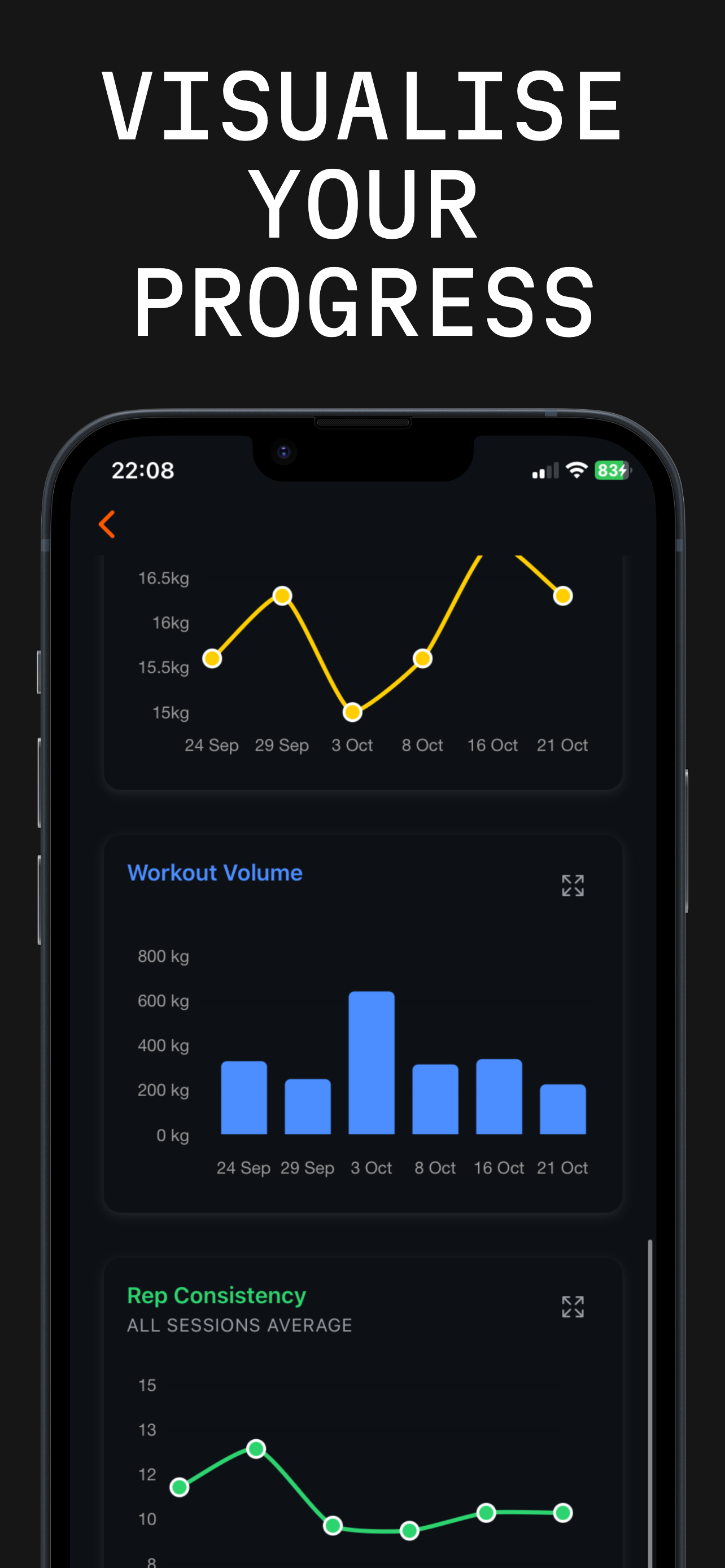 Gym Note Plus - Screenshot 2 showing product features and functionality