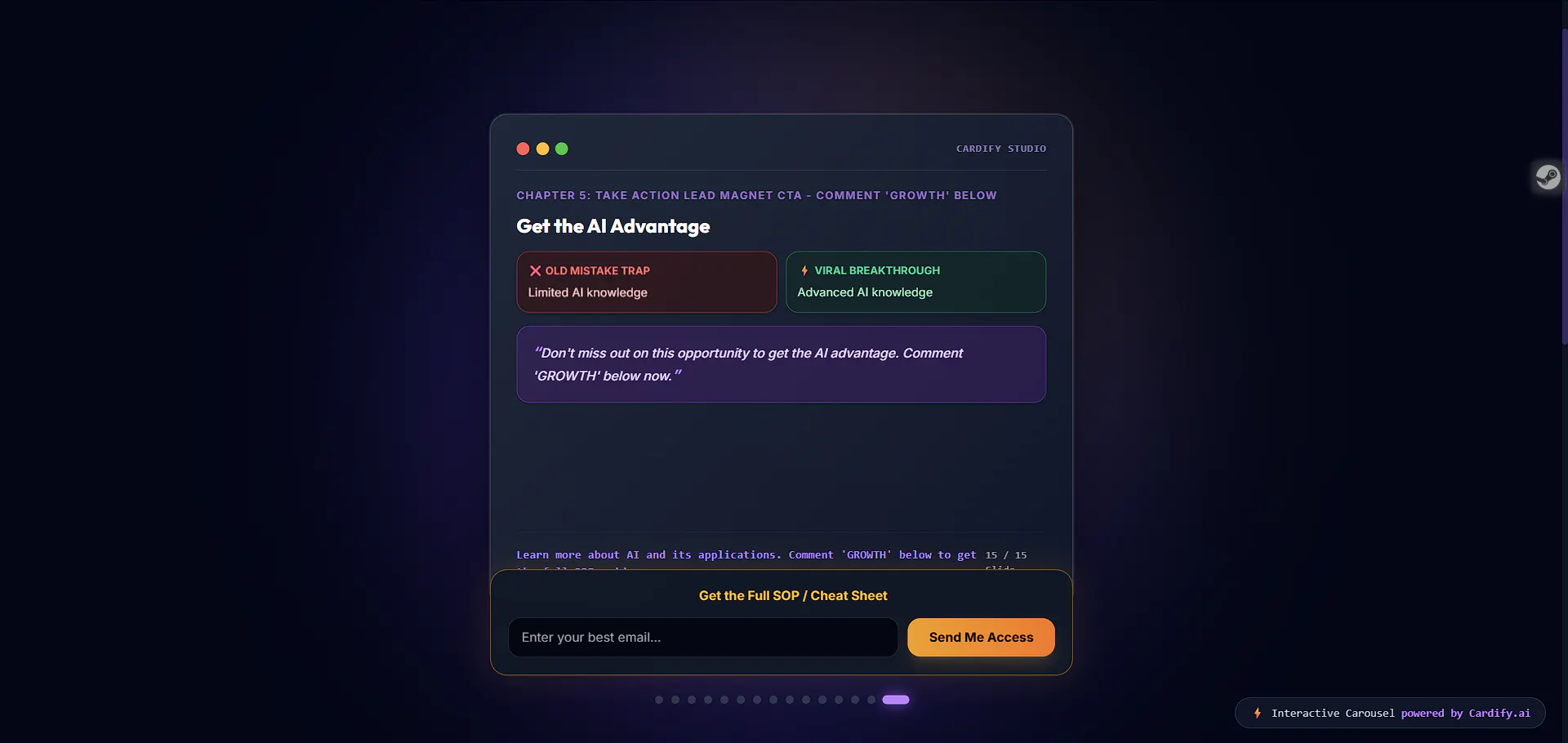 Cardify AI 2.0 截图 2