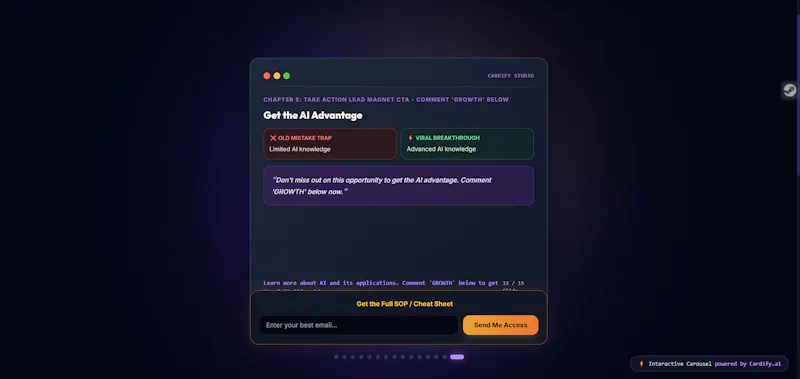 Cardify AI 2.0 screenshot 3